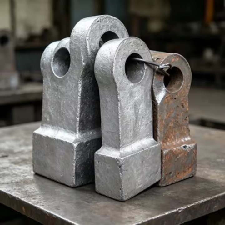 Alloy Cast Crusher Hammer Head, Mining Processing Wear Parts, Direct Manufacturer Supply