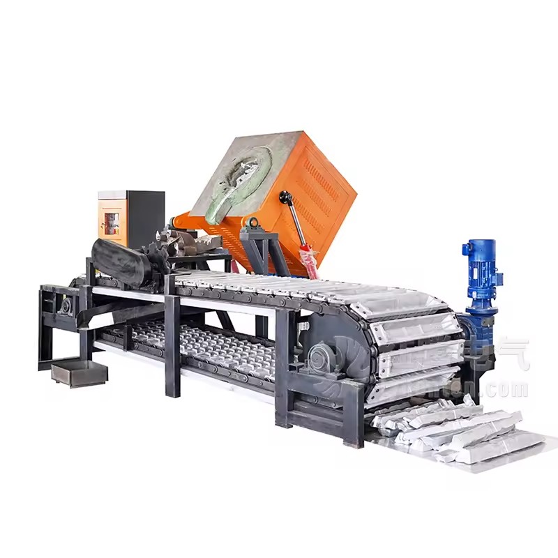 HTGP Small Industry Machinery Induction Melting Furnace Price 10KG Aluminium Indigo Zinc Ingot Casting Machine 500KG Foundry