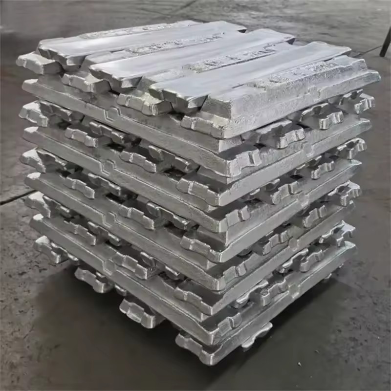 Hot Selling Wholesale Aluminum Alloy Ingots A7 A8 Al Fe Si Mn Composition for Magnesium Bar Use Water Heaters/Boilers