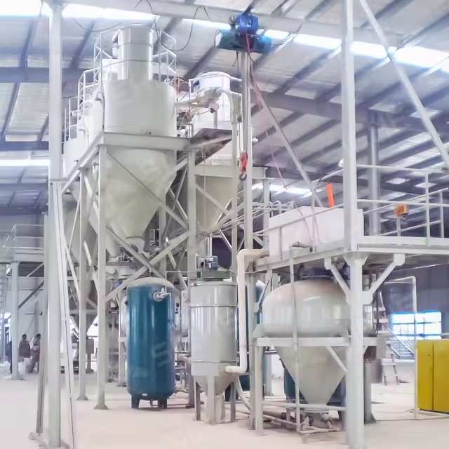 Chemical Powder Mixing Line Powder Production Line Full Automatic Online Machines
