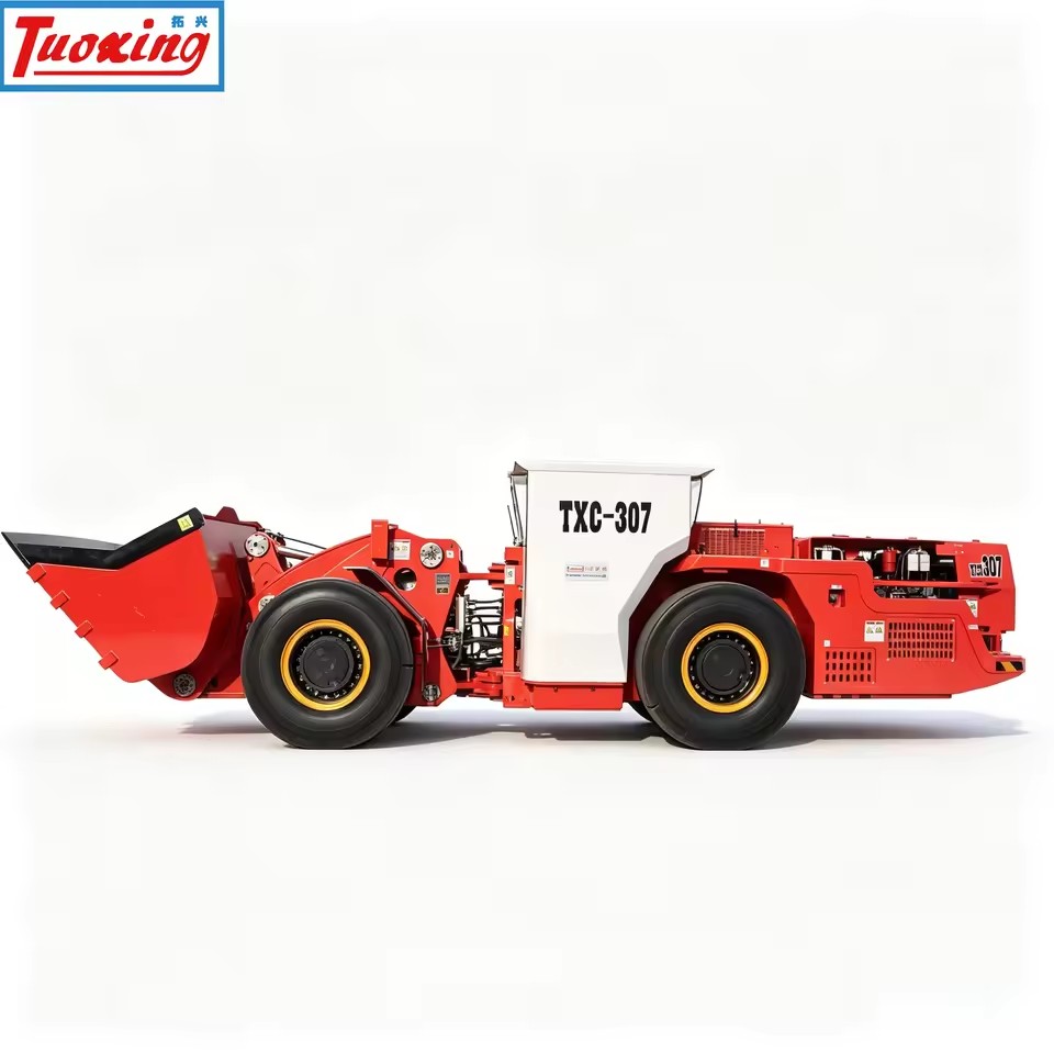 Tuoxing TC-307 7t Rated Load 3m³ Bucket Full Hydraulic System Heavy Duty High-Quality Components Mining LHD Equipment