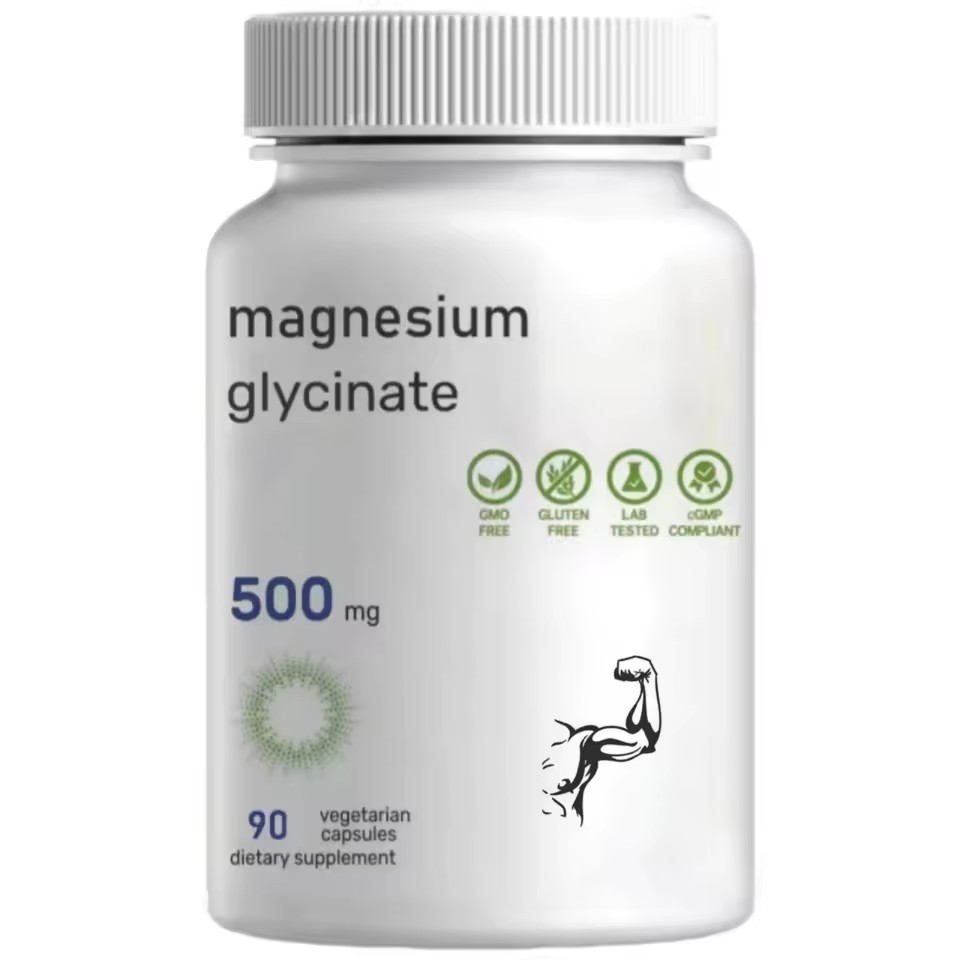 OEM/ODM Hot Selling Magnesium Glycinate Gummy Candy Supplement for Adults Cheap Price Wholesaler Natural Brain Support