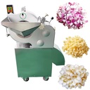 Industrial Vegetables Cutter Garlic Ginger Onion Vegetables Dicer Machine Potato Slicing Cube Cassava Taro Cutting Machine
