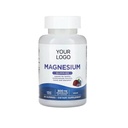 Premium Grade Wild-Cultivated Herbal Extract Magnesium Gummies 100% Pure Natural High Quality Health Food Grade Bottle All