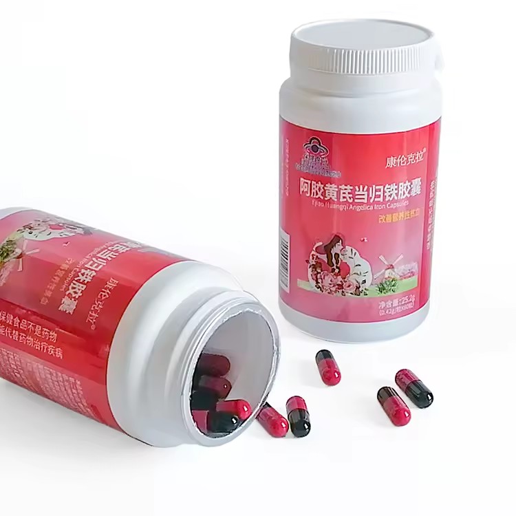 Manufacturer Wholesale Adult Supplements Ejiao Astragalus Capsule Blood Health Improving Dietary Fiber