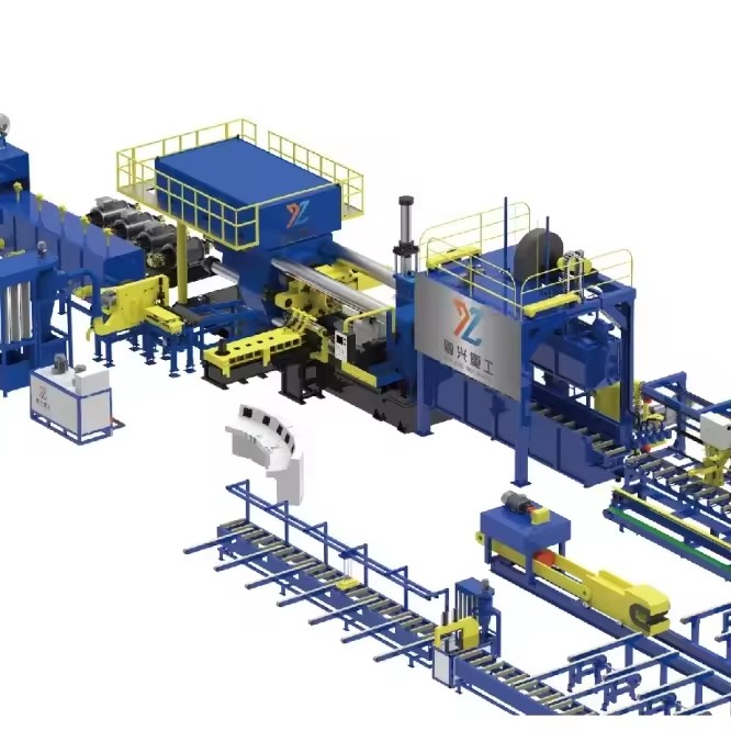 2000T Manufacturer Aluminium Extrusion Line Hot Extrusion Production Machinery Line