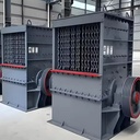 Heavy Duty Wheeled Box Crusher, Stable Breaking Equipment for Mixed Hard Rock Ore Lump for Large Temporary Construction Yard