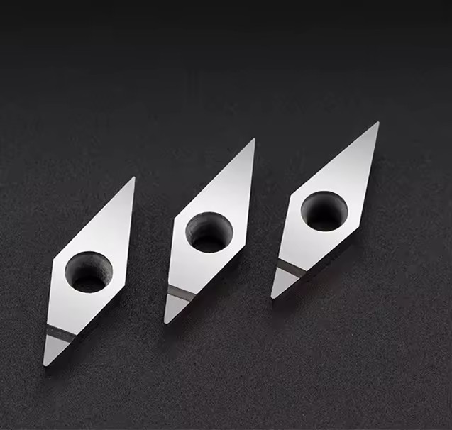 Customizable PCD Diamond Insert Carbide Insert Cutting Tools CNC Machine VCGT160404 for Aluminum Wheel OEM Support