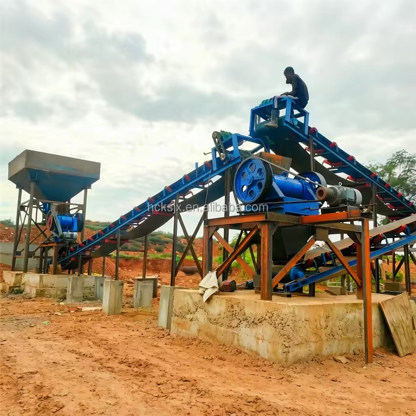 Mini Rock Crusher for Gold Ore Crushing Compact 120V/220V Electric Prospectors, Hobbyists and Home Gold Wash Plant