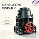 Spring Cone Crusher Secondary Stone Rock Crushing Plant Equipment Mining Quarry Granite Limestone Aggregate Processing Line