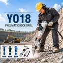 Kaishan YO18 YO20 YT24 YT28 Pneumatic Rock Drill Jack Hammer Air Leg Machine for Mining & Quarry Eco-Friendly