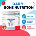 Kids Calcium Gummy Supplement for Height Development 60 Count