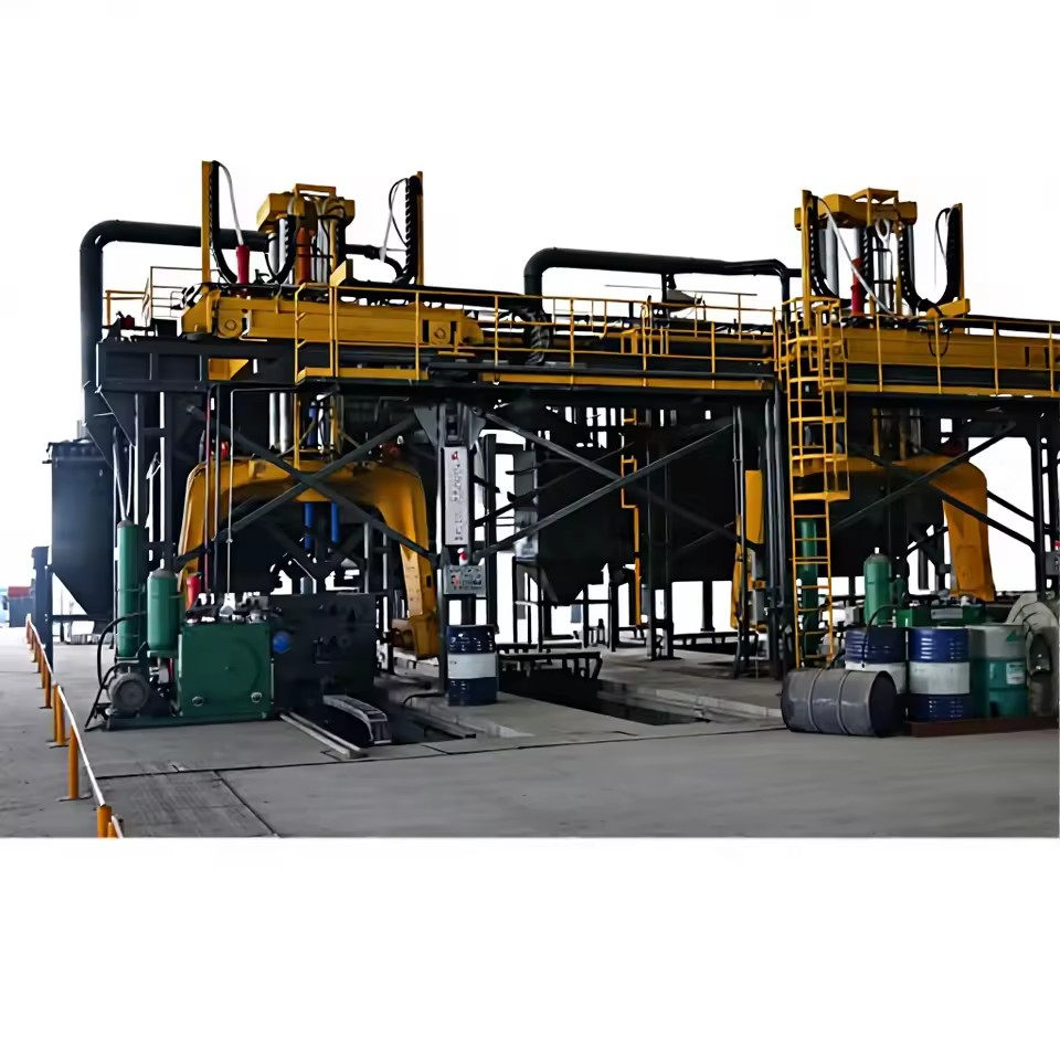 Automatic Vacuum Sealed Molding Line V Process Sand Molding Equipment for Metal Casting