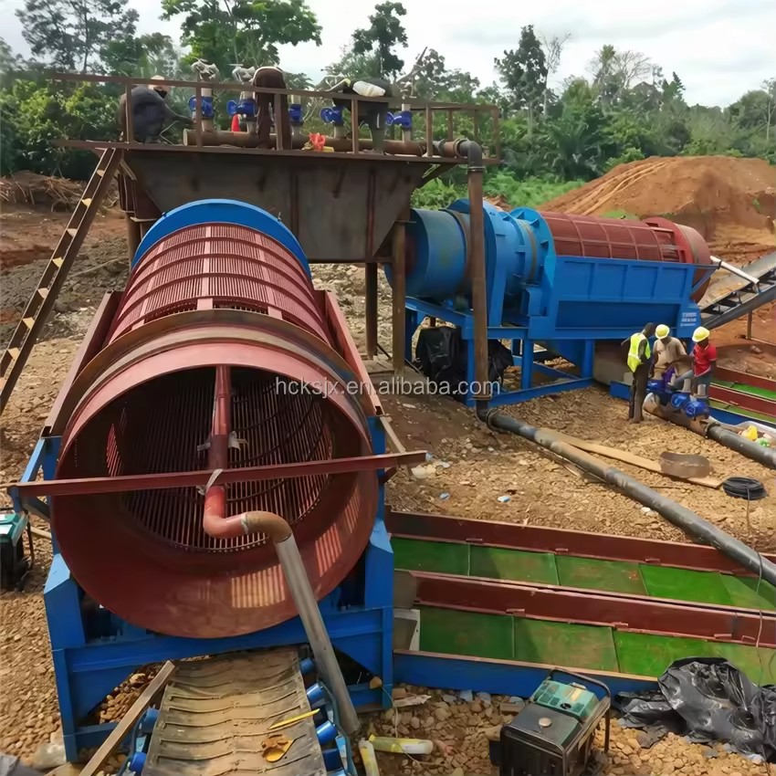 10-30TPH High Recovery Diamond Washing Plant