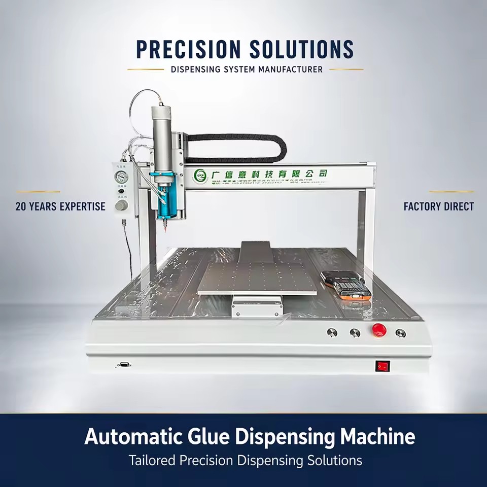 Fully Automatic 3-Axis Multi-Head Dispensing Robot -300ML Large Capacity Benchtop Glue & Sealant Dispenser