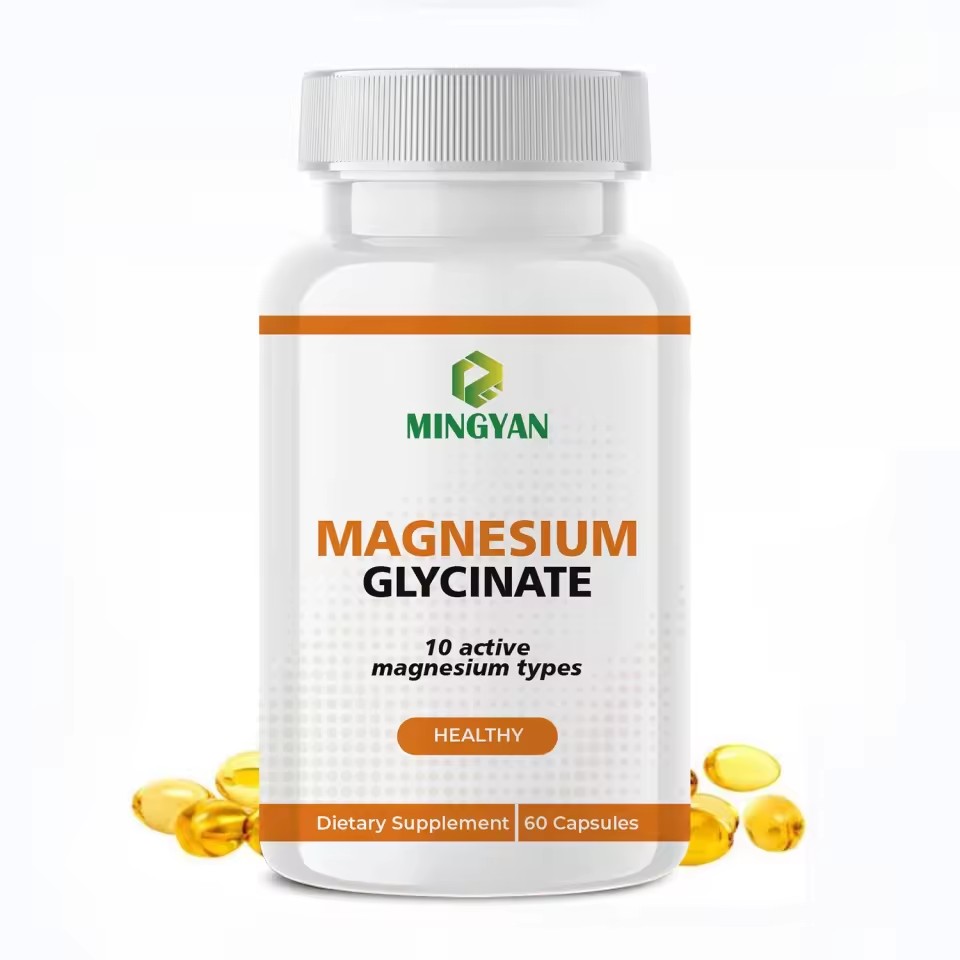 OEM ODM Magnesium Chloride Vegan Capsules 10 Complex Ingredients 60 Counts Adult Multivitamin Minerals Sleep Muscle Joint Health