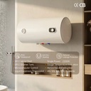 EU CE CB Certified Knob Control Electric Heating 40L High Capacity Metal Shell Storage Electric Water Heater for Bathroom Hotel