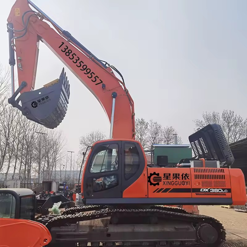 XGY DX/H Series DX380LC-C Heavy Duty Crawler Excavator Multiple Purpose Hydraulic Digger for Mining Rock Breaking & Digging