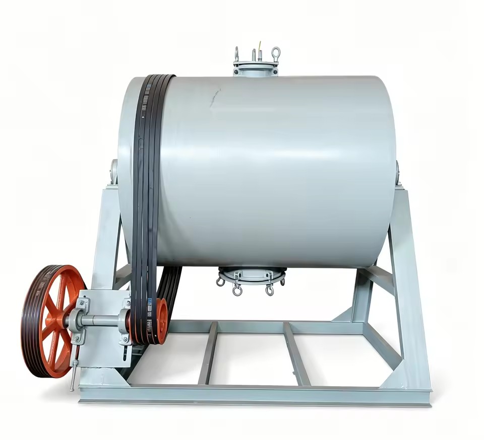 Lithium Ore Powder Sample Preparation Ball Mill Grinding Machine Small Scale Lab Equipment, AC Motor 2.2kW 0.01-0.05T/h
