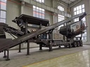 100-300tph Portable Pebble Stone Crushing Station with Impact Crusher and Vibrating Screen