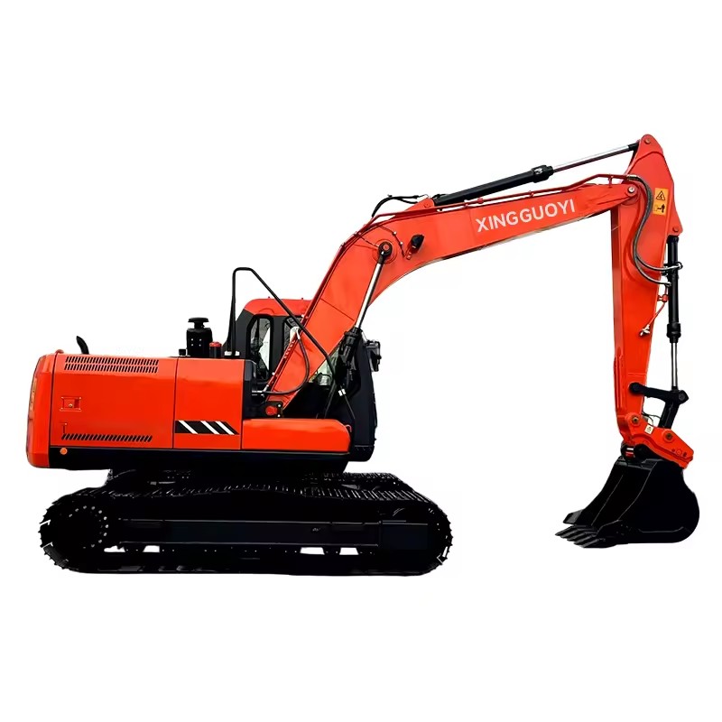 DX150LC-C Heavy Duty Crawler Excavator Cummins Engine High Digging Power Mining Rock Breaking Hydraulic Digger