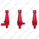 MINGJIN 4 Inch Polyurethane Desilter Cone High Abrasion Resistance Long Service Life 220V/380V for Oilfield Mud Treatment