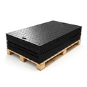 Cold Weather HDPE Ground Protection Mat 4x8ft Anti-Slip Pipeline Oilfield Access Road OEM 20Yrs TAIXING