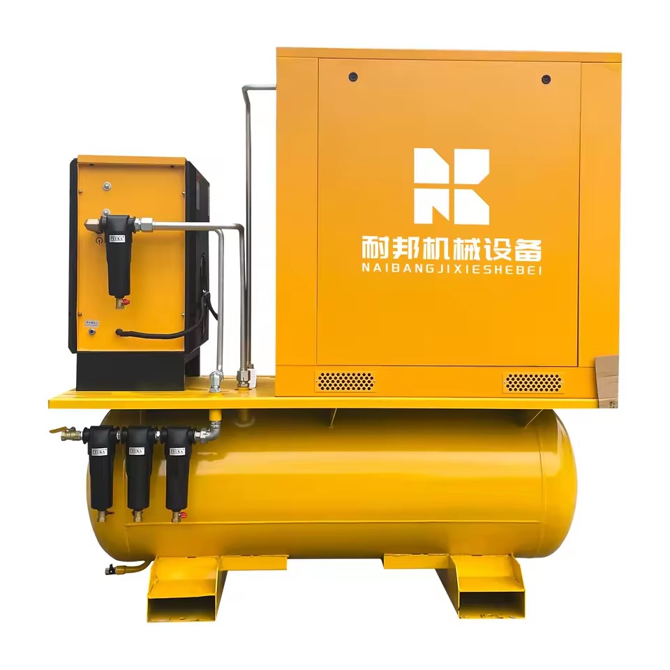 Good Quality Pcp air Compressor 5.5kw/7.5kw/11kw/15kw All in One Compressor for Industrial with Dryer and air tank