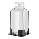 Factory Price Heavy Duty Adjustable Propane Tank Stabilizer with 2" Wheels for Outdoor Camping