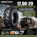 12.50-20 Block Pattern Heavy All Terrain Off Road Wear Resistant Anti-Puncture Tyre for Oilfield Cross Country Transport Truck