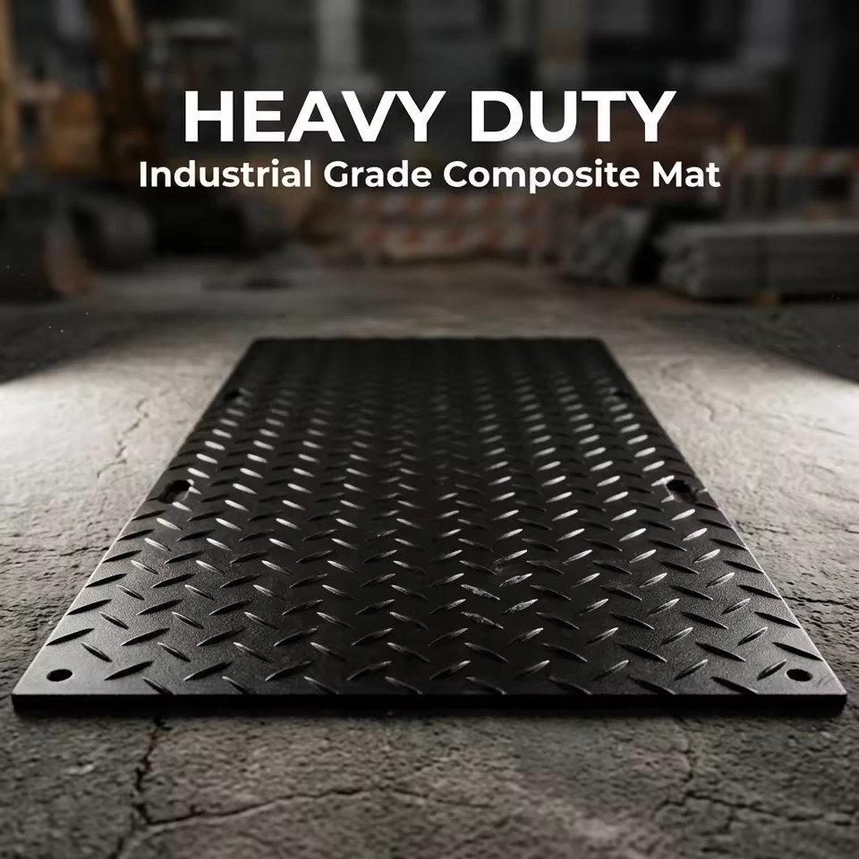 Abrasion Resistant UHMWPE Track Mat Long Service Life Heavy Duty Ground Stabilizer for Frequent Vehicle Passing