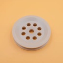 PEEK Guide Pulley D15-D50 High Speed CNC Machined for Transfer Systems