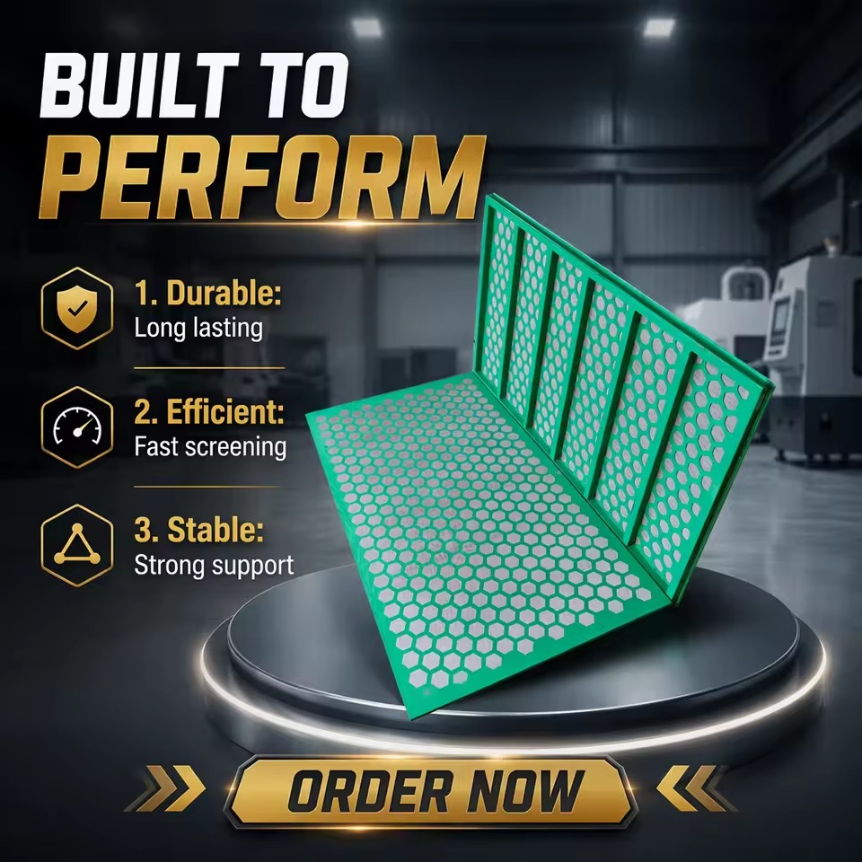 DJ Stainless Steel Shale Shaker Screen for Oilfield Solid Control System