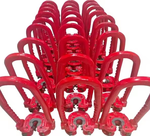 Front Opening Sucker Rod Elevator Hardened Steel Wellhead Pulling Tool Reliable Petroleum Production Lifting Jack Spare