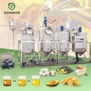 Large Capacity Base Complete Palm Soybean Petroleum Oil Refining Refine Refinery Machine Plant Price