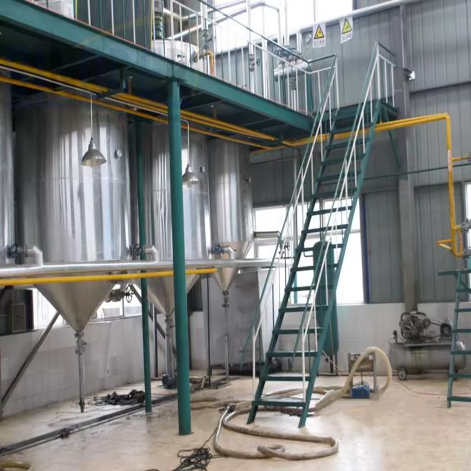 Cooking Oil Refining Plant/Crude Oil Refinery Equipment/Coconut Oil Processing Plant