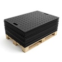 Cold Weather HDPE Ground Protection Mat 4x8ft Pipeline Oilfield Diamond OEM 20Yrs TAIXING