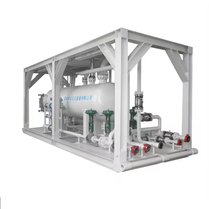 2 or 3 Phase Wellhead Oil Gas Water Separator / Gas and Oil Field Separator