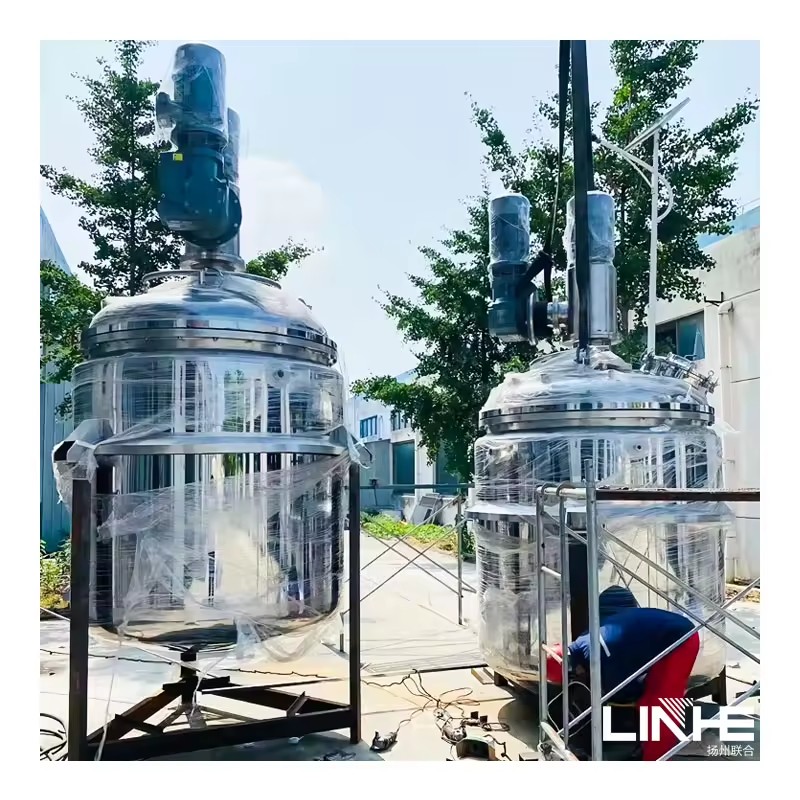 Petroleum Oil Production Reactor Factory Supply Chemical Jacketed Reactor for Refined Oil