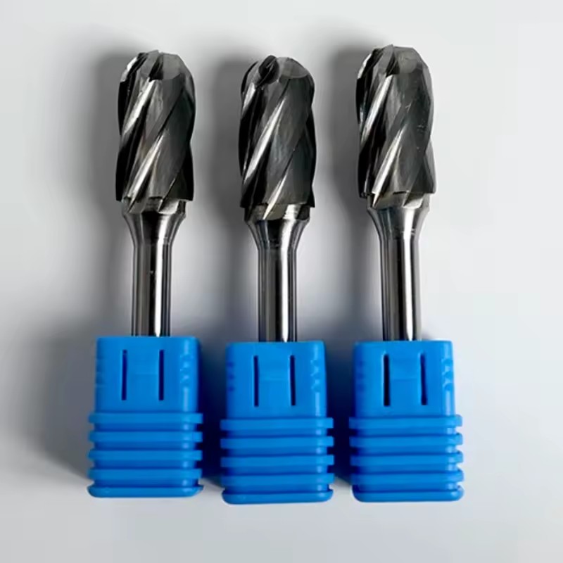 Factory Flutes Tin Coated Solid Tungsten Carbide End Mills Shank External Coolant Twist Drill Bits OEM N&D Brand
