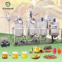 Complete Palm Soybean Large Capacity Base Petroleum Oil Refining Refine Refinery Machine Plant Price