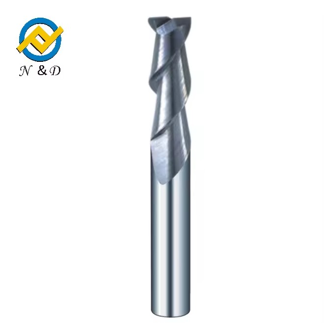 Tungsten Carbide End Mills with DLC Tin and Titanium Coatings Machine Cutters for Efficient Metalworking
