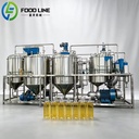 Small Scale Crude Cooking Oil Refinery Machine Degumming Deacidification Complete Oil Processing Equipment