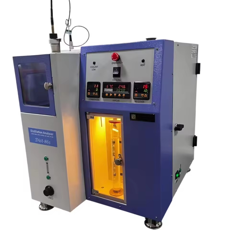 Aditya Scientific Laboratory Semi-Automatic ASTM D 86 Petroleum Distillation Apparatus Testing Machine 220V IP 123 Protection 1