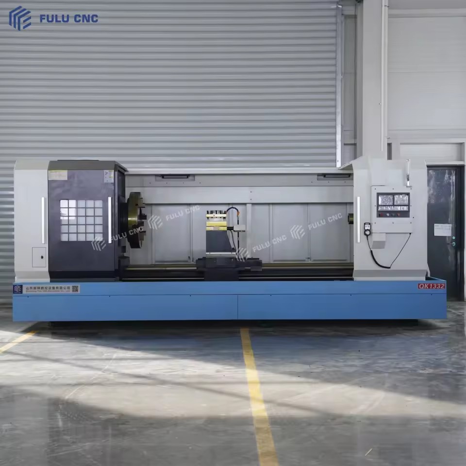 Large Horizontal Pipe Processing Lathe QK1332 Heavy Duty GSK High Efficiency High Precision for Oil Chemical Pipe Fittings