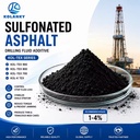 Sulfonated Asphalt Drilling Fluid Additive for HTHP Filtration Control Oilfield Chemicals Agent CAS 68201-32-1