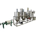 Small Capacity Crude Cooking Oil Refinery Machine Stainless Steel Tank Assembly for Rural Oil Mill Crude Oil Deep Purification