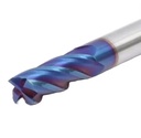 Customizable 2 Flutes Tungsten Carbide End Mills AlTin Coating N&D Brand 45 Helix Low Price OEM Customizable Milling Cutter