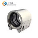 Single-Section Multi-Function Cast Iron/Steel Pipe Connector with Zinc Plated Flange Connection for Oil & Water/Gas Applications