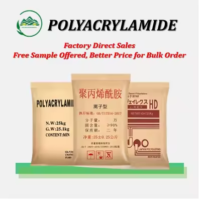 High Quality PAM Polyacrylamide Polymer Powder Adsorbent Flocculant for Industrial Wastewater Treatment Water Soluble